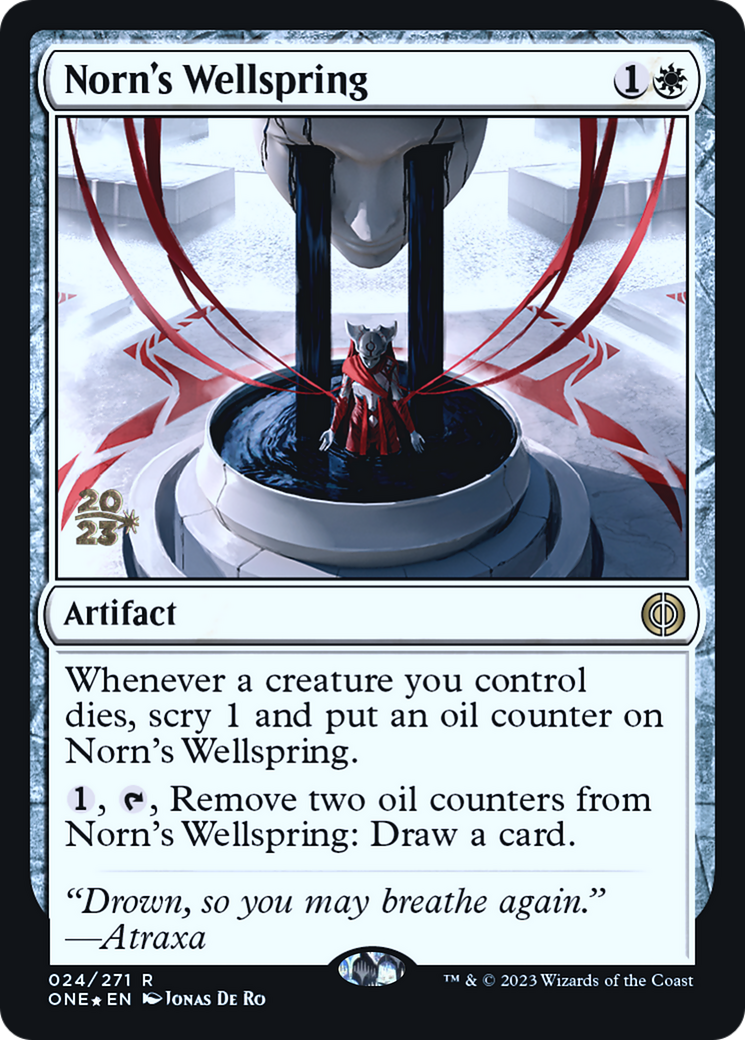 Norn's Wellspring [Phyrexia: All Will Be One Prerelease Promos] | Grognard Games