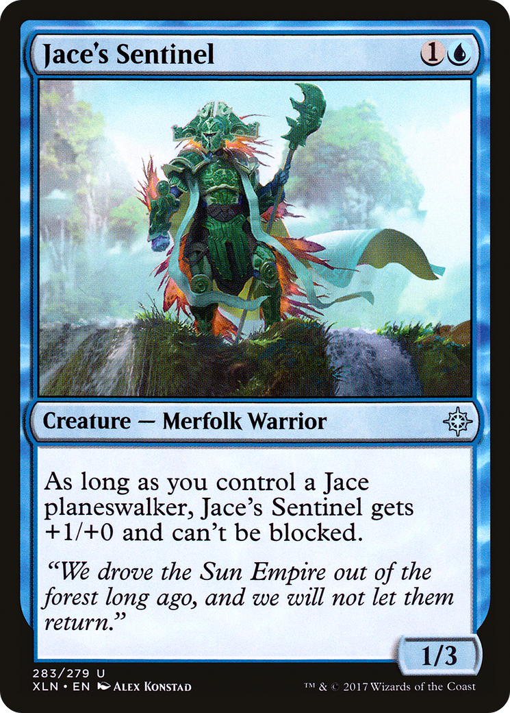 Jace's Sentinel (XLN-283) - Ixalan Foil | Grognard Games