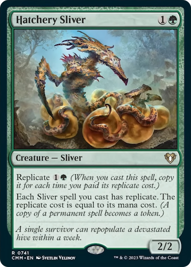 Hatchery Sliver [Commander Masters] | Grognard Games