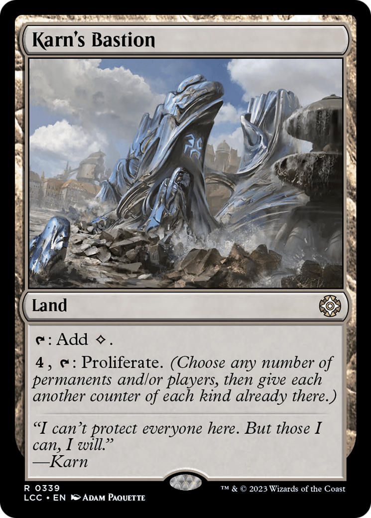 Karn's Bastion [The Lost Caverns of Ixalan Commander] | Grognard Games