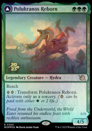 Polukranos Reborn // Polukranos, Engine of Ruin [March of the Machine Prerelease Promos] | Grognard Games