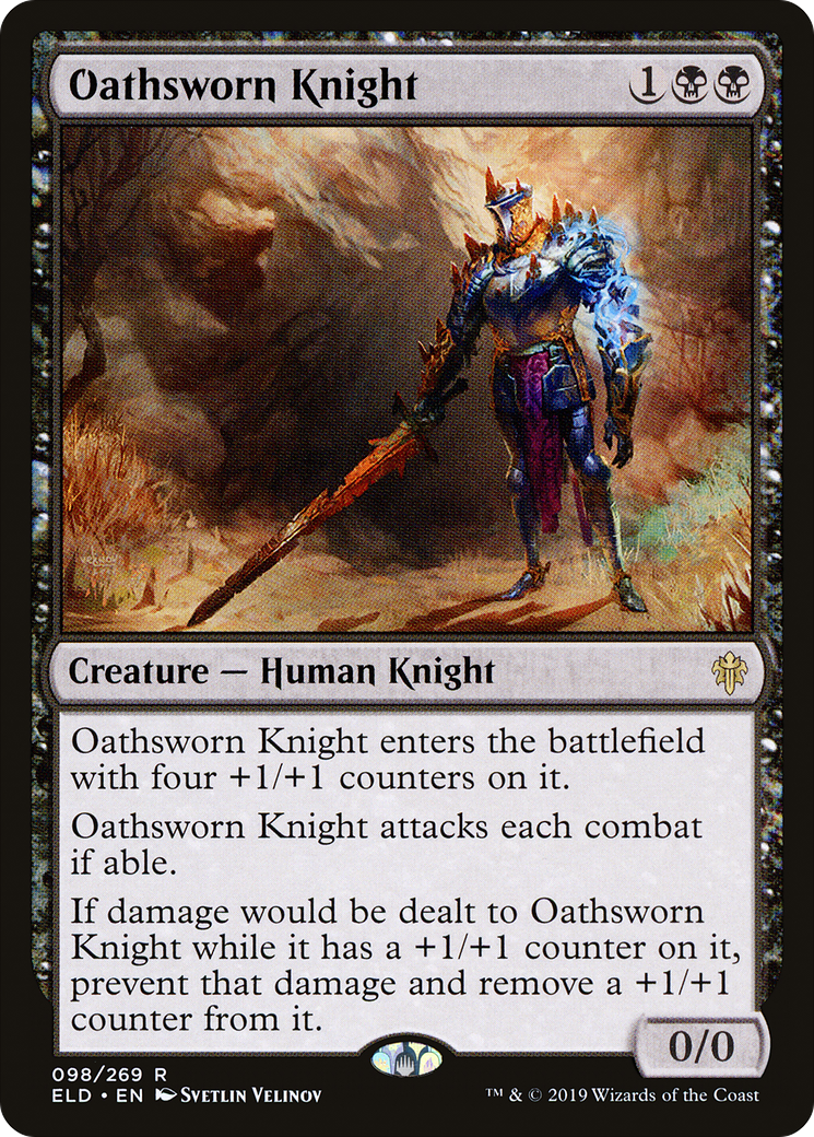Oathsworn Knight [Throne of Eldraine] | Grognard Games