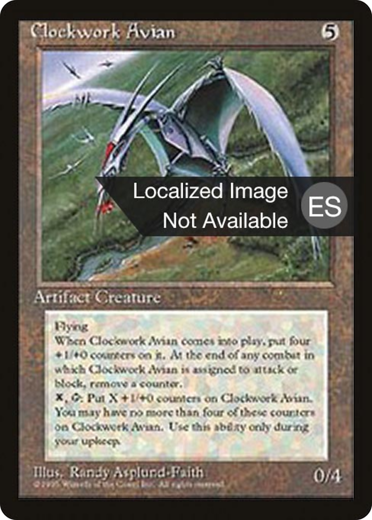 Clockwork Avian [Fourth Edition (Foreign Black Border)] | Grognard Games