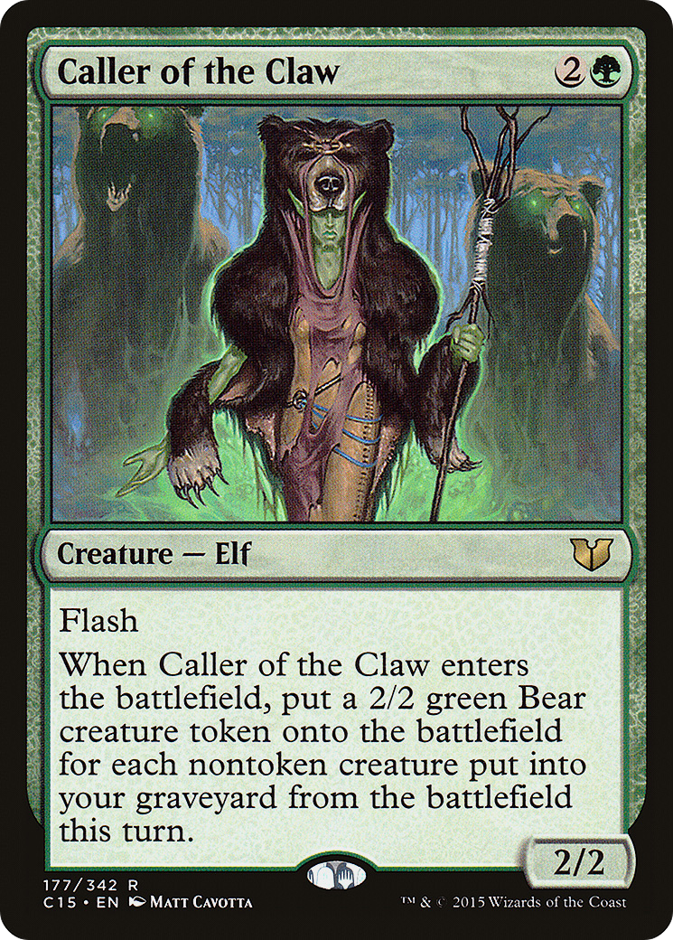 Caller of the Claw [Commander 2015] | Grognard Games