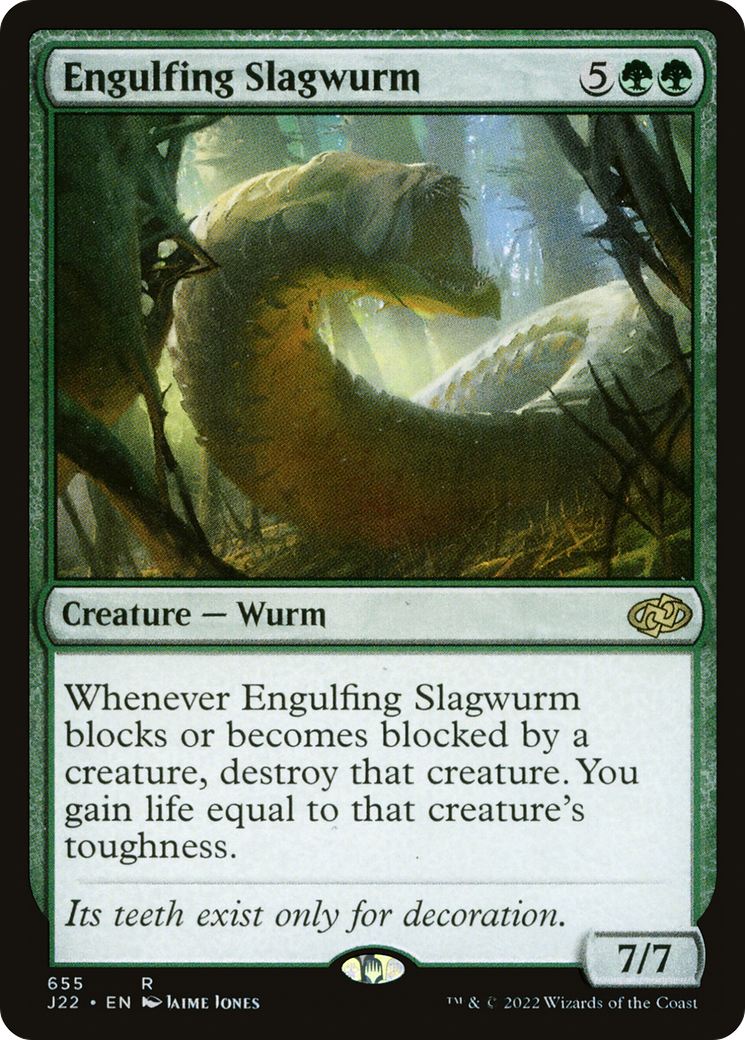 Engulfing Slagwurm [Jumpstart 2022] | Grognard Games
