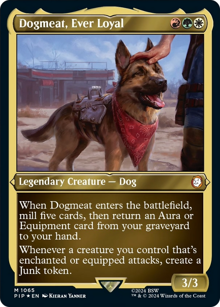 Dogmeat, Ever Loyal (Display Commander) [Fallout] | Grognard Games