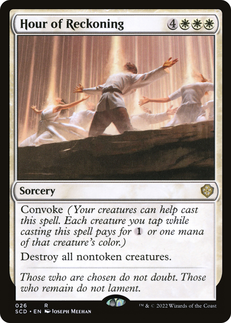 Hour of Reckoning [Starter Commander Decks] | Grognard Games