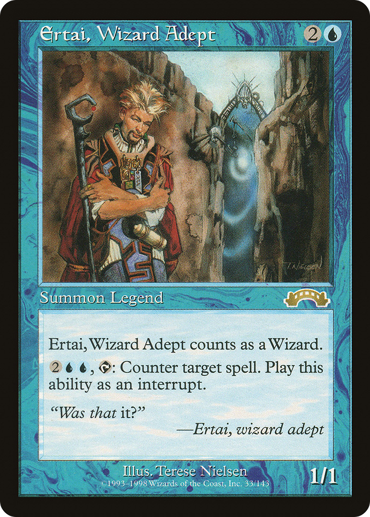 Ertai, Wizard Adept [Exodus] | Grognard Games