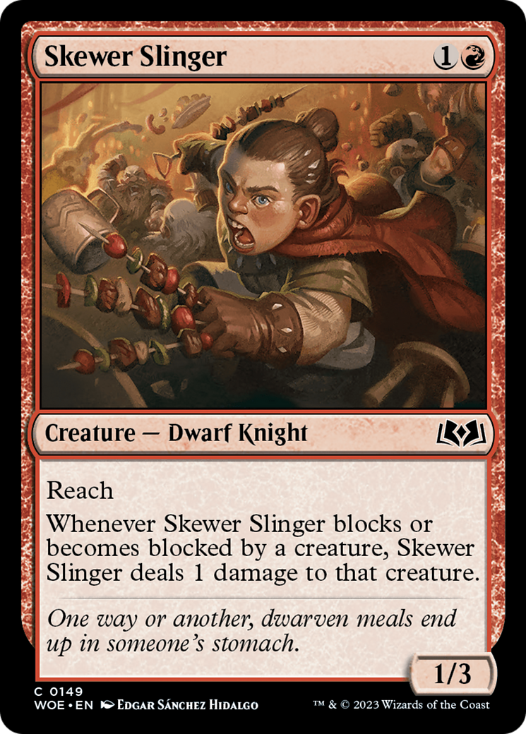 Skewer Slinger [Wilds of Eldraine] | Grognard Games