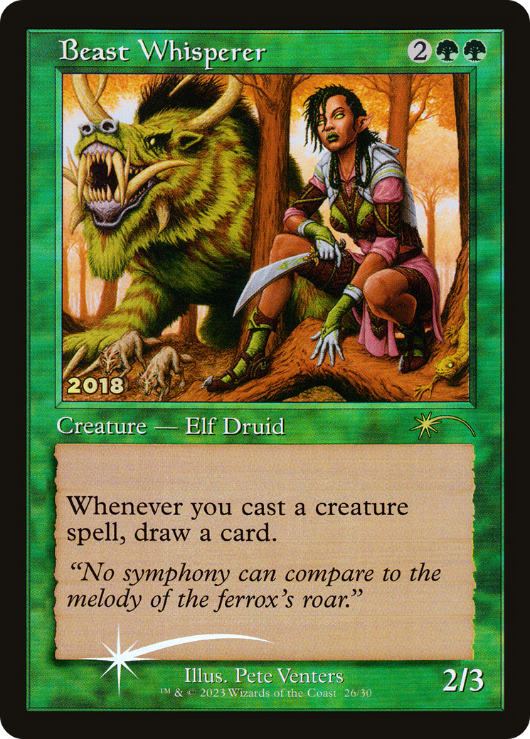 Beast Whisperer [30th Anniversary Promos] | Grognard Games