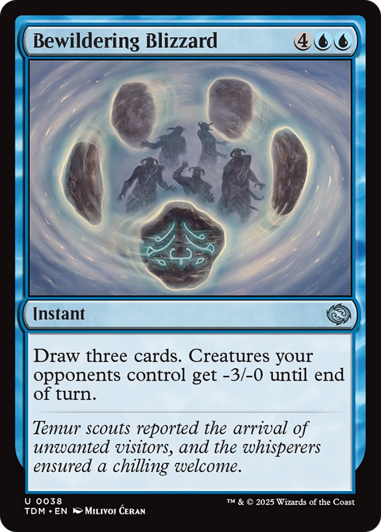 Bewildering Blizzard [Tarkir: Dragonstorm] | Grognard Games