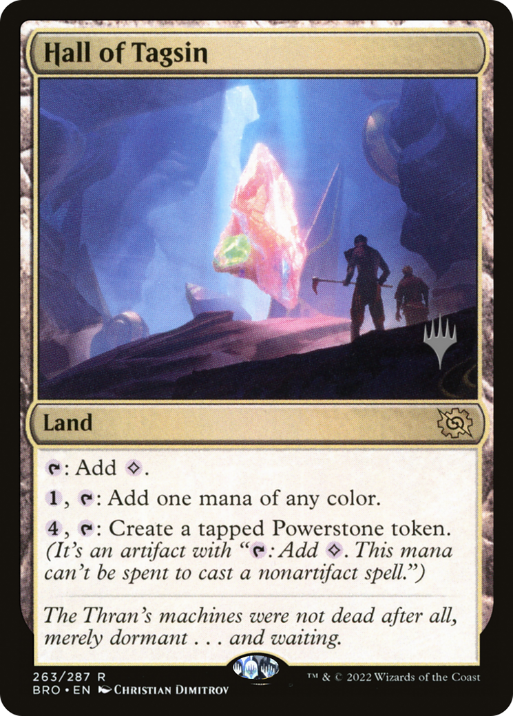 Hall of Tagsin (Promo Pack) [The Brothers' War Promos] | Grognard Games