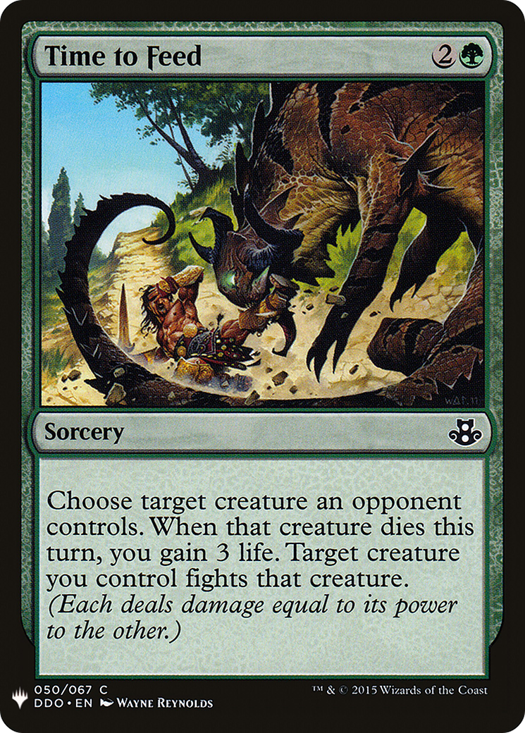 Time to Feed [Mystery Booster] | Grognard Games