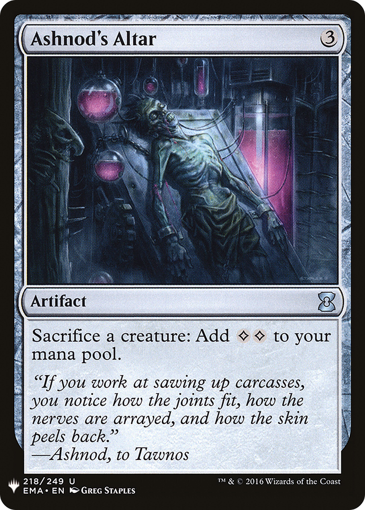 Ashnod's Altar [Mystery Booster] | Grognard Games