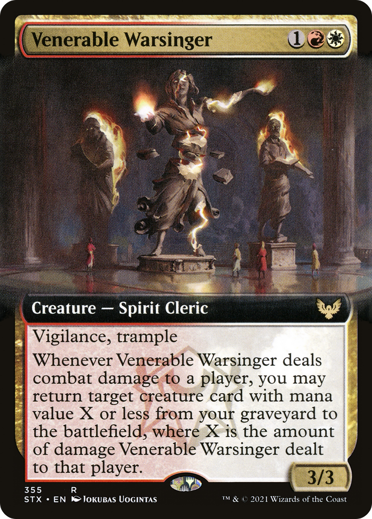 Venerable Warsinger (Extended) [Strixhaven: School of Mages] | Grognard Games