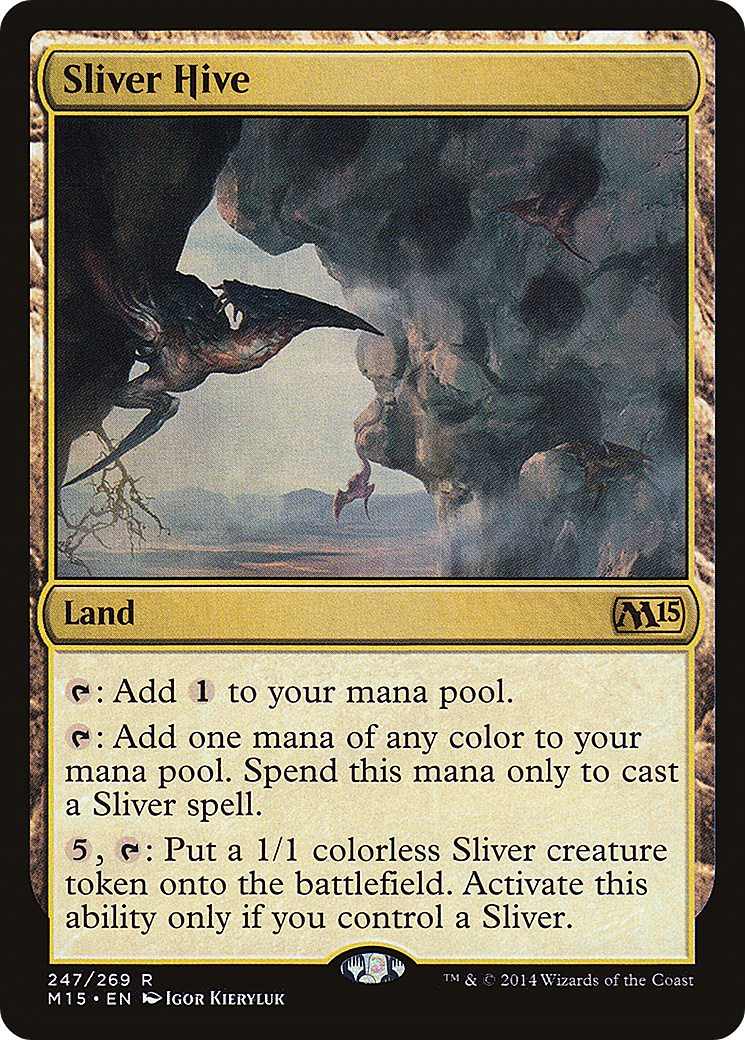 Sliver Hive (M15-247) - Magic 2015 Foil | Grognard Games