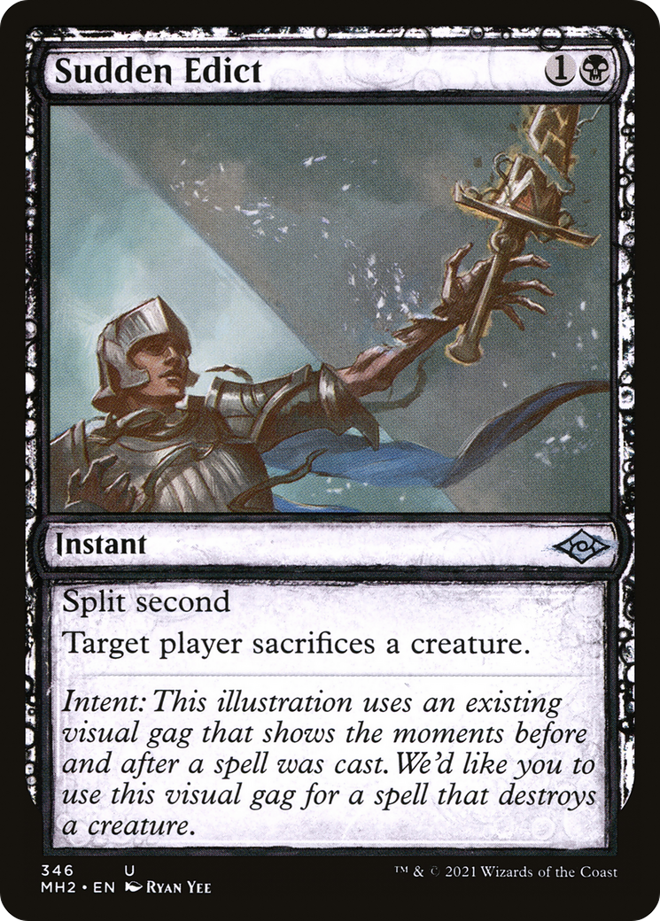 Sudden Edict (Sketch) [Modern Horizons 2] | Grognard Games