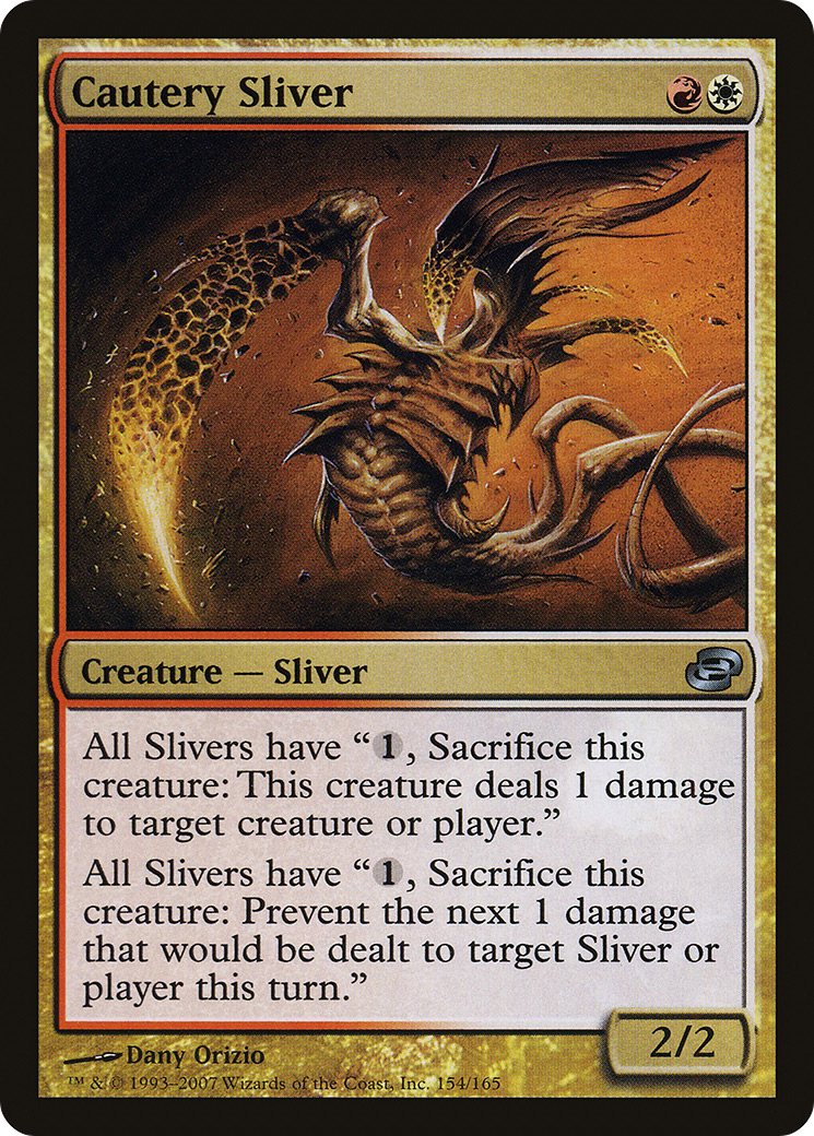 Cautery Sliver [Planar Chaos] | Grognard Games