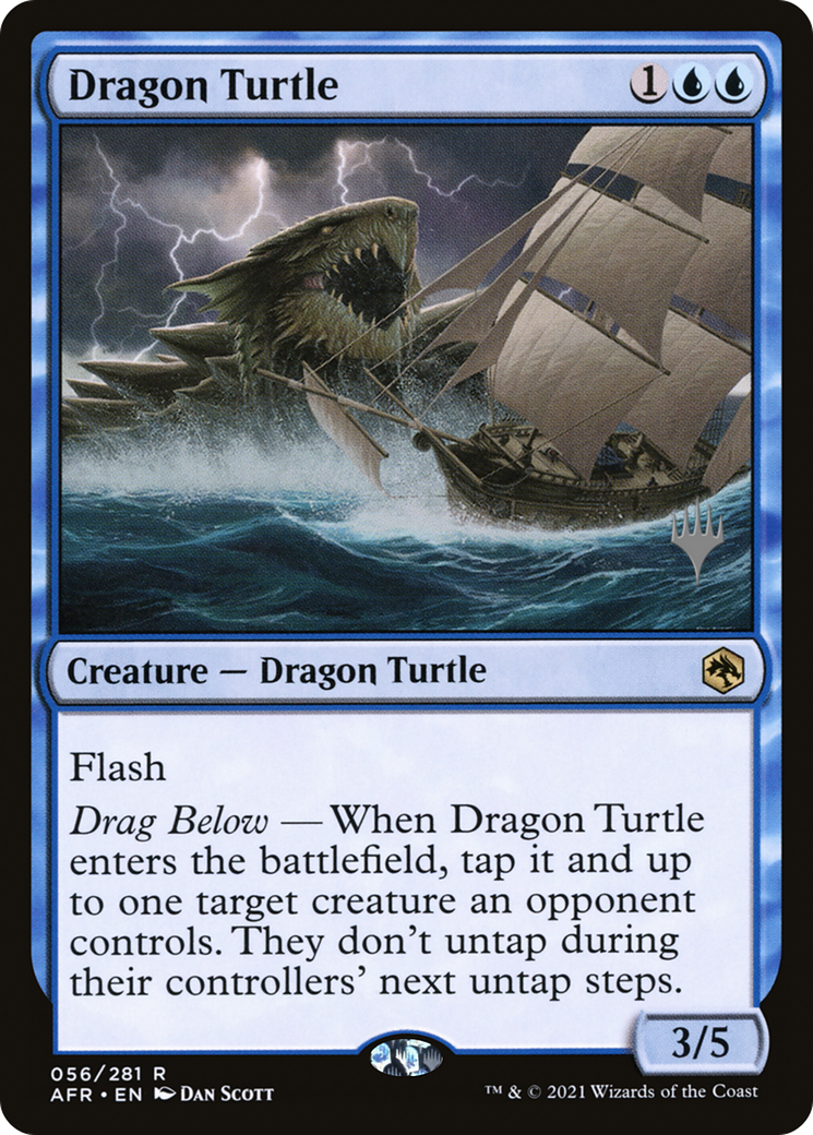 Dragon Turtle (Promo Pack) [Dungeons & Dragons: Adventures in the Forgotten Realms Promos] | Grognard Games