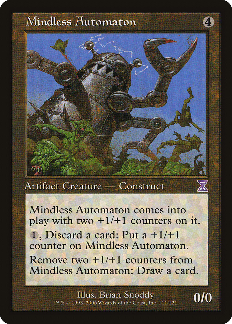 Mindless Automaton [Time Spiral Timeshifted] | Grognard Games