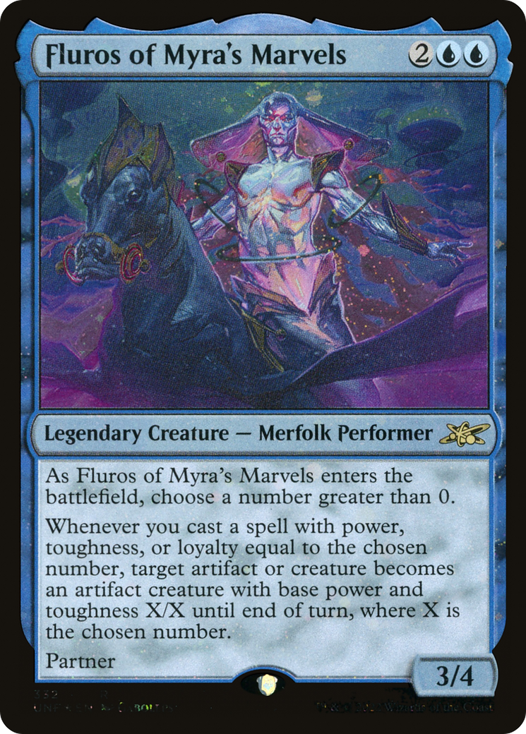 Fluros of Myra's Marvels (Galaxy Foil) [Unfinity] | Grognard Games