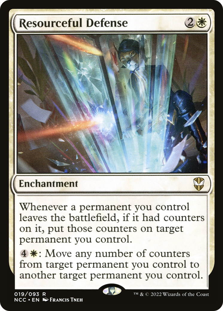 Resourceful Defense [Streets of New Capenna Commander] | Grognard Games
