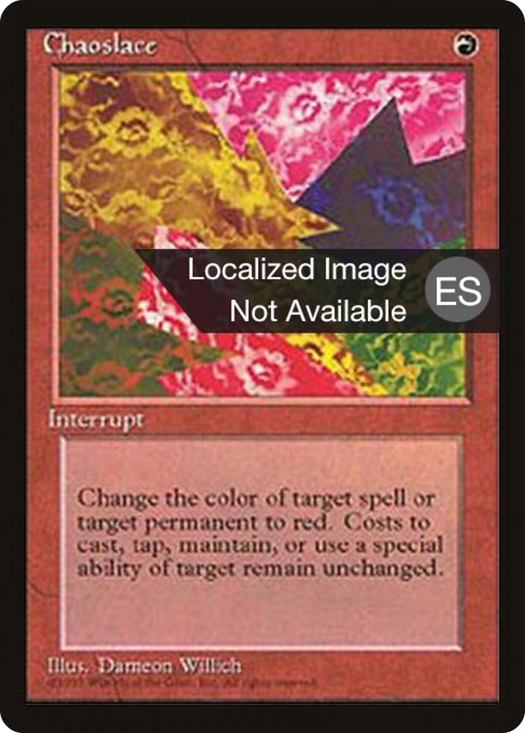 Chaoslace [Fourth Edition (Foreign Black Border)] | Grognard Games