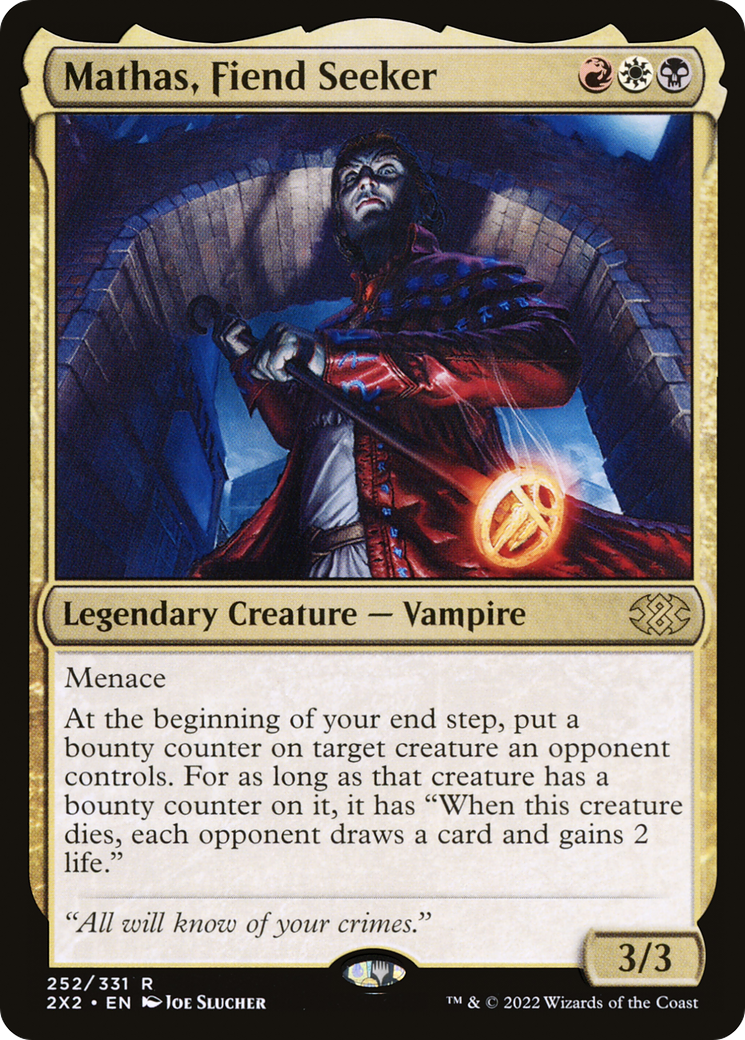 Mathas, Fiend Seeker [Double Masters 2022] | Grognard Games