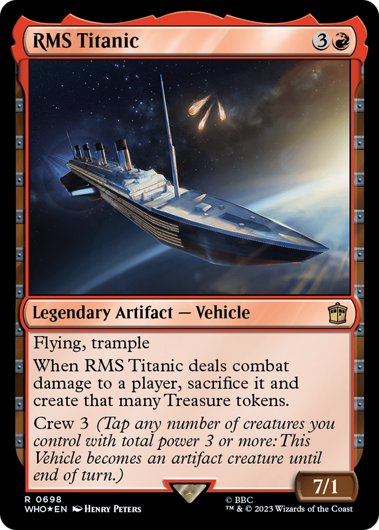 RMS Titanic (Surge Foil) [Doctor Who] | Grognard Games