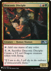 Draconic Disciple [Mystery Booster] | Grognard Games