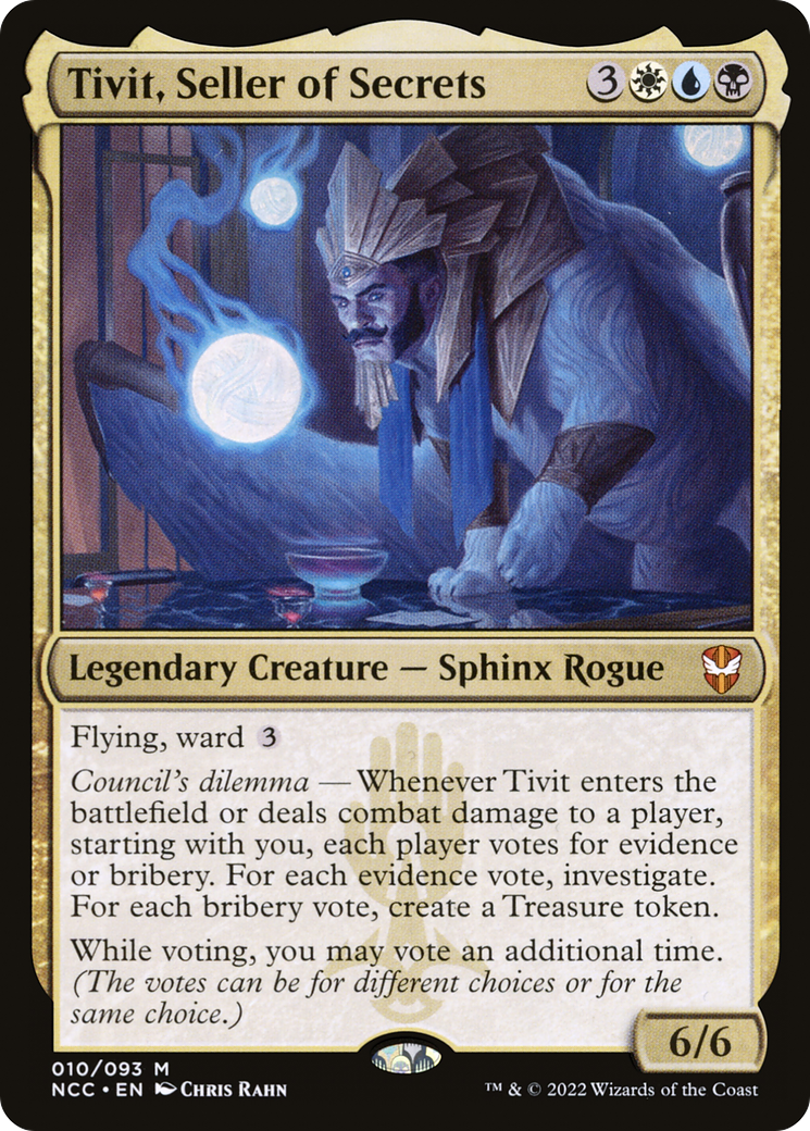 Tivit, Seller of Secrets [Streets of New Capenna Commander] | Grognard Games