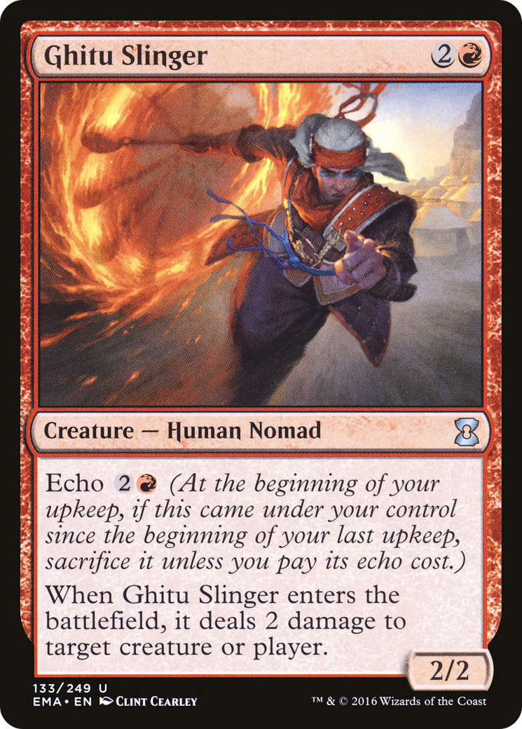 Ghitu Slinger (EMA-133) - Eternal Masters | Grognard Games