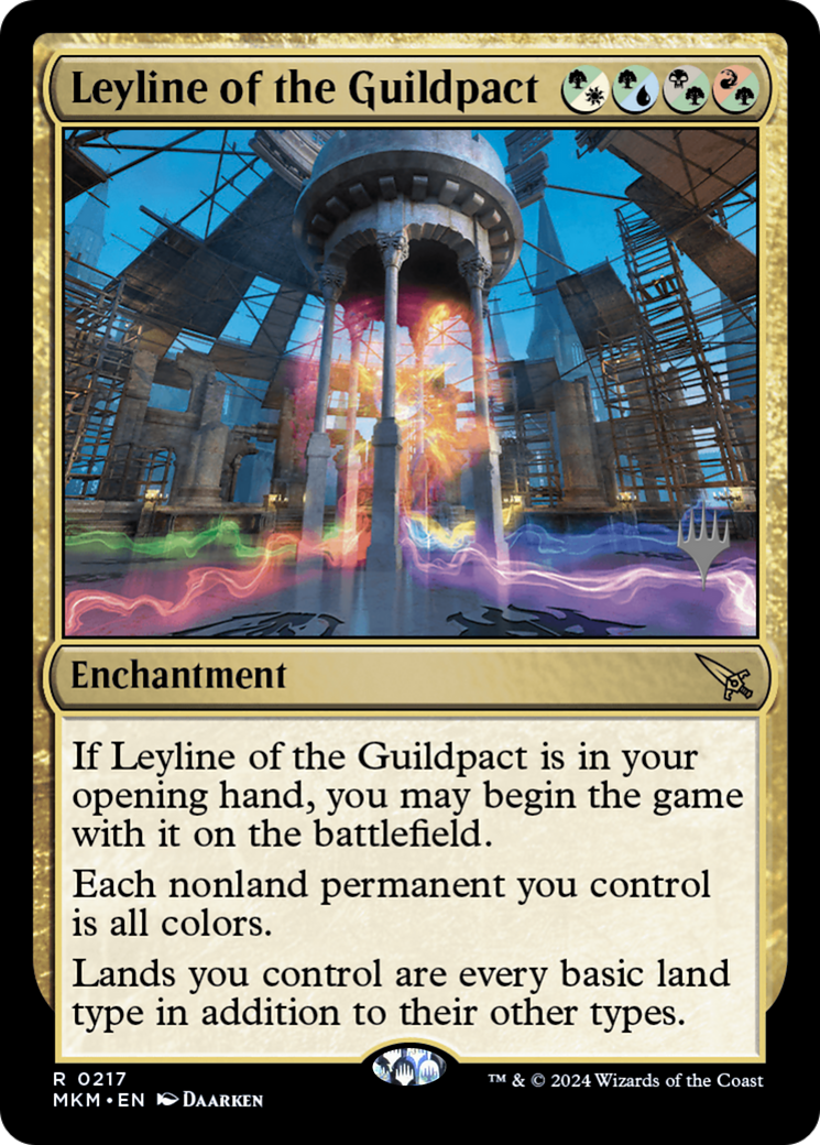 Leyline of the Guildpact (Promo Pack) [Murders at Karlov Manor Promos] | Grognard Games