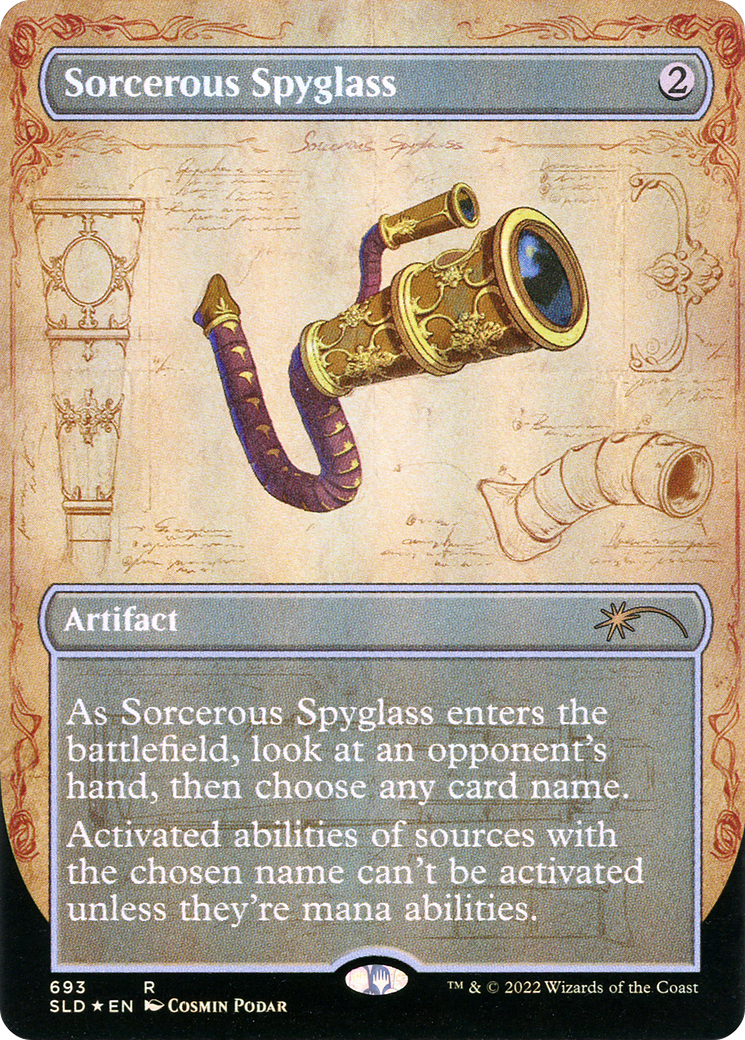 Sorcerous Spyglass (Blueprint) [Secret Lair Drop Promos] | Grognard Games