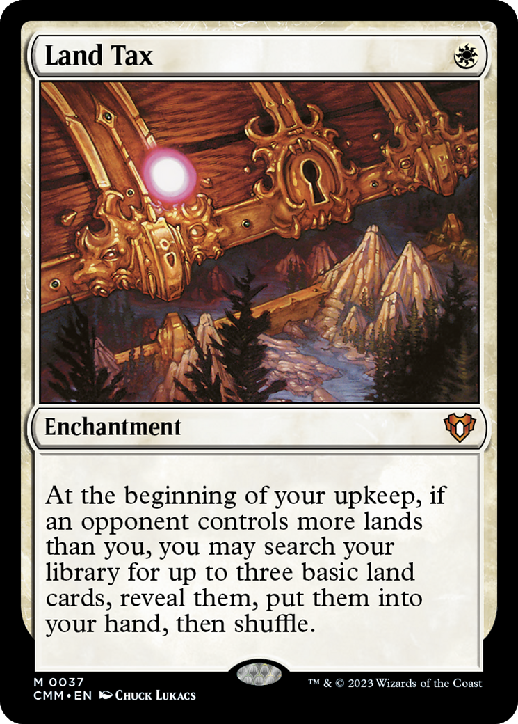 Land Tax [Commander Masters] | Grognard Games
