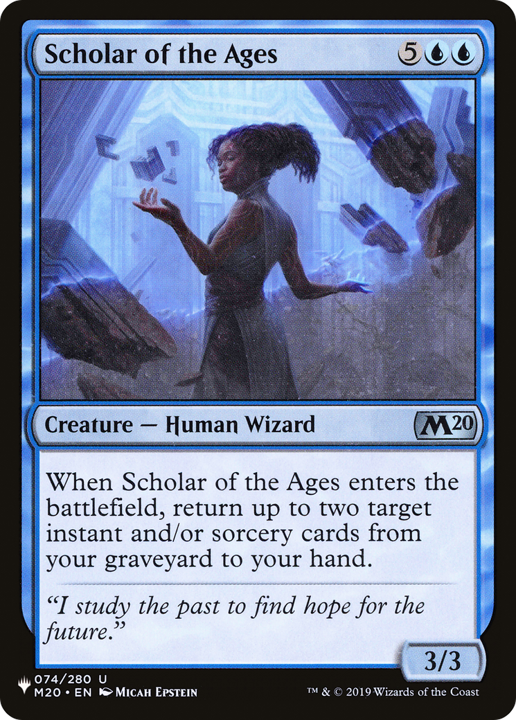 Scholar of the Ages [The List] | Grognard Games