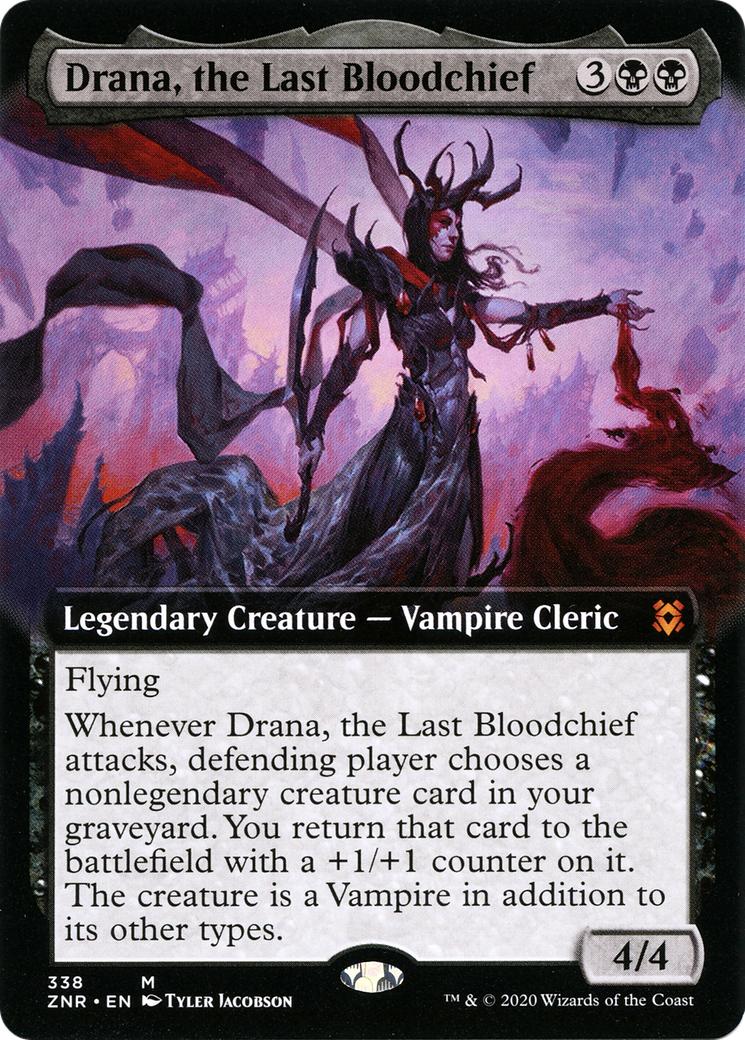 Drana, the Last Bloodchief (Extended) [Zendikar Rising] | Grognard Games