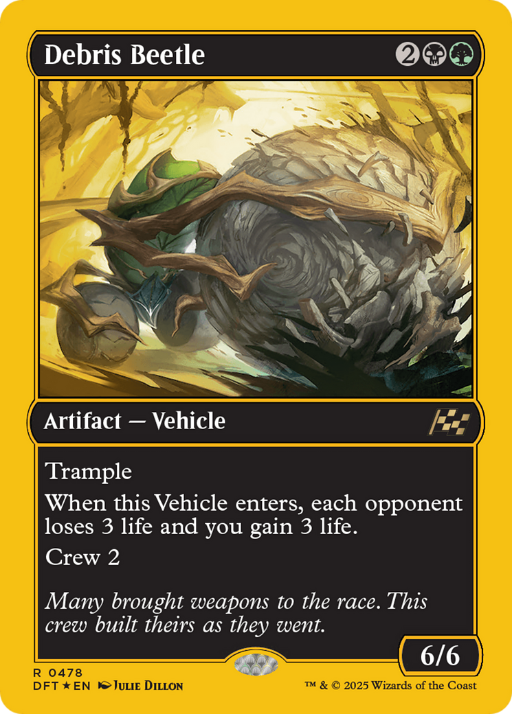 Debris Beetle (First-Place Foil) [Aetherdrift] | Grognard Games