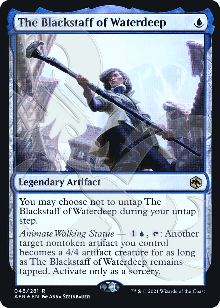 The Blackstaff of Waterdeep (Ampersand Promo) [Dungeons & Dragons: Adventures in the Forgotten Realms Promos] | Grognard Games