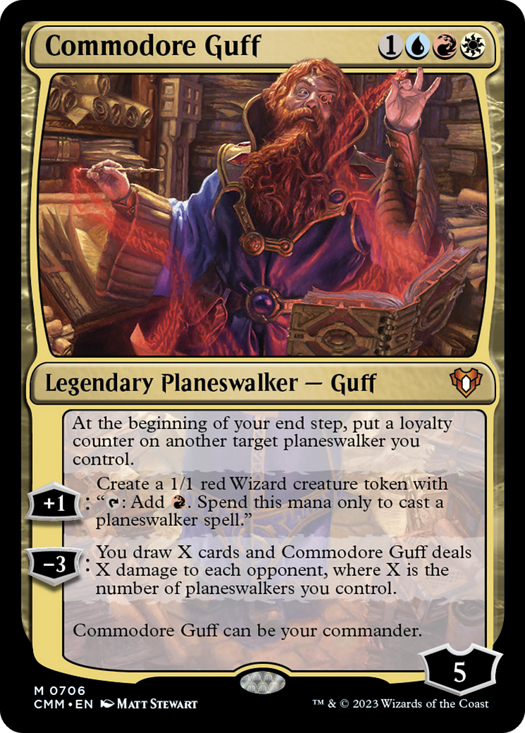 Commodore Guff [Commander Masters] | Grognard Games
