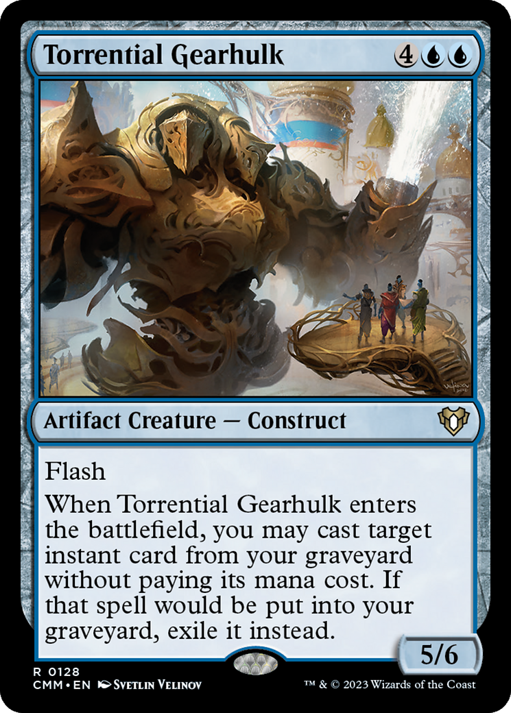 Torrential Gearhulk [Commander Masters] | Grognard Games