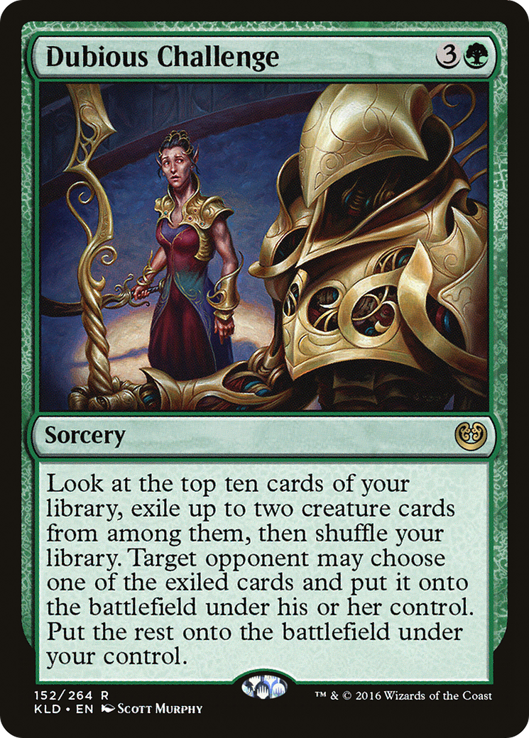 Dubious Challenge (KLD-152) - Kaladesh Foil | Grognard Games