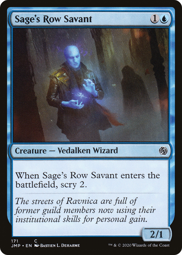 Sage's Row Savant [Jumpstart] | Grognard Games