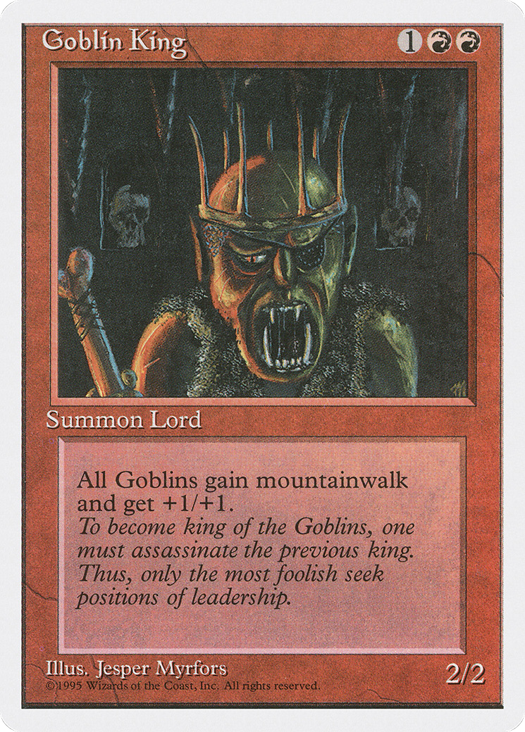 Goblin King [Fourth Edition] | Grognard Games