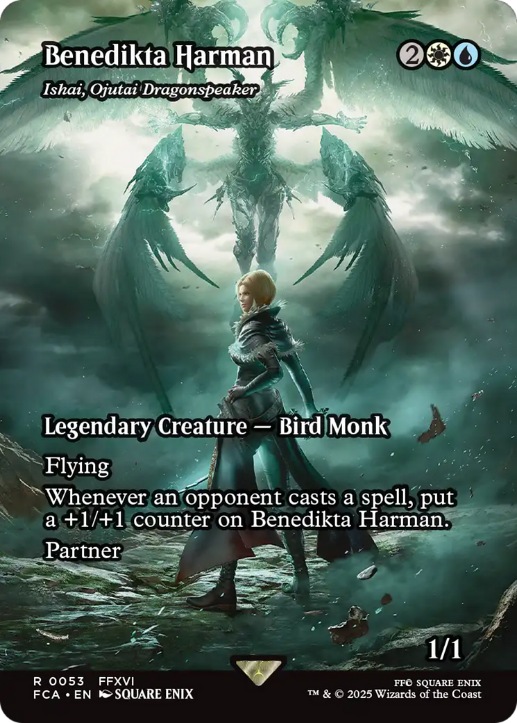 Benedikta Harman - Ishai, Ojutai Dragonspeaker (Showcase) (FCA-053) - FINAL FANTASY: Through the Ages | Grognard Games