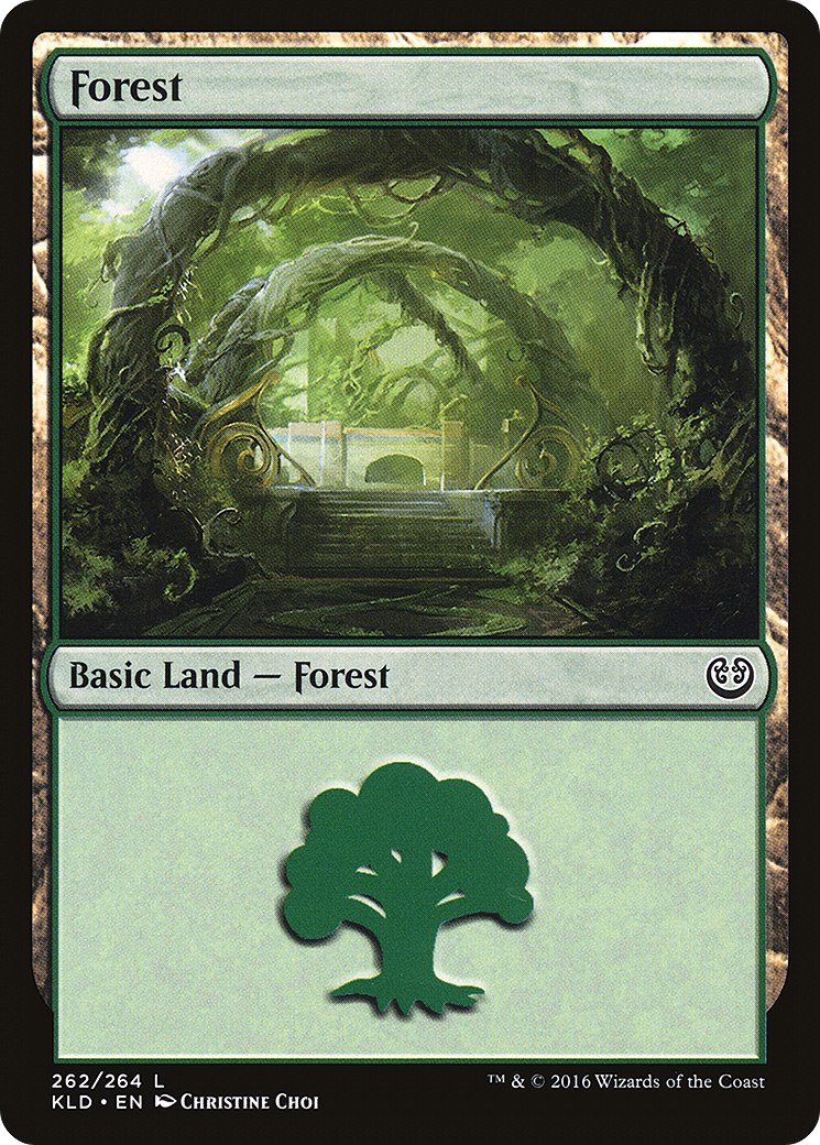 Forest (KLD-262) - Kaladesh Foil | Grognard Games