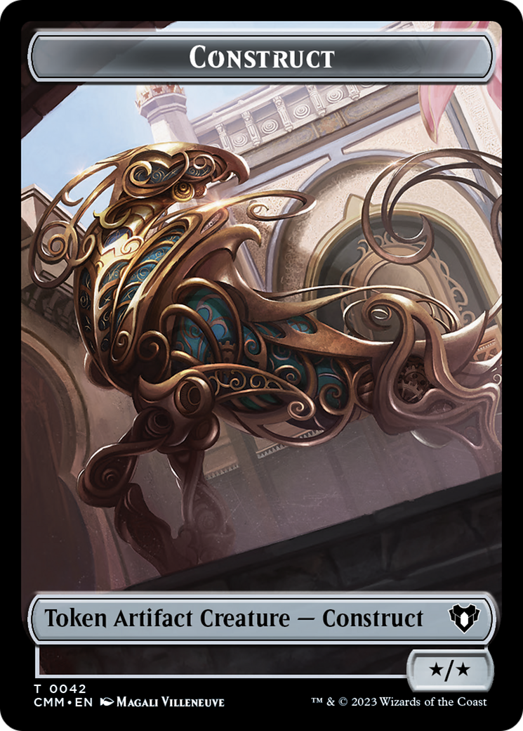 Construct Token (42) [Commander Masters Tokens] | Grognard Games