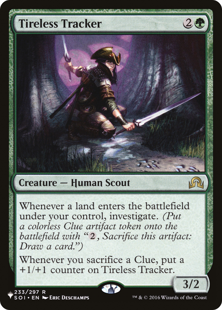 Tireless Tracker Art Card [Innistrad Remastered Art Series] | Grognard Games