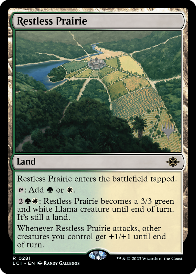 Restless Prairie (Promo Pack) [The Lost Caverns of Ixalan Promos] | Grognard Games