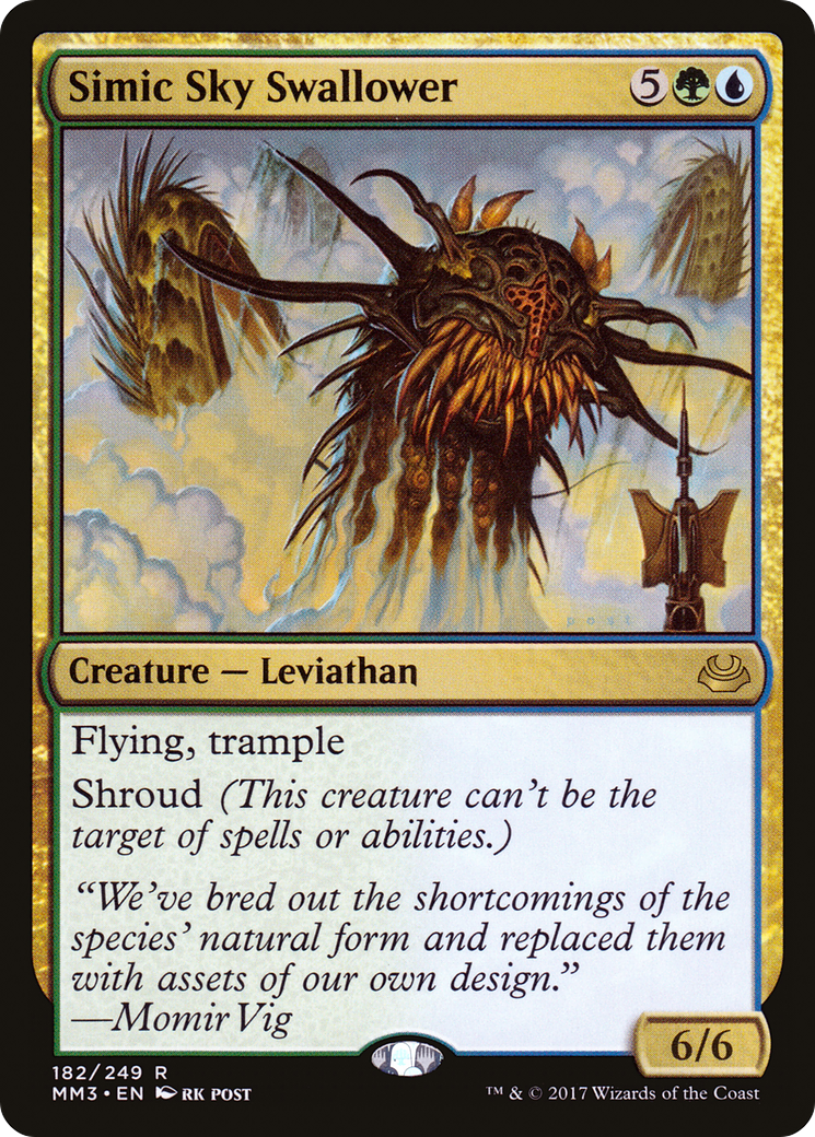 Simic Sky Swallower (MM3-182) - Modern Masters 2017 Foil | Grognard Games